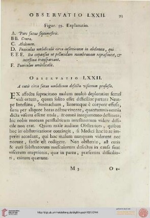 Observatio LXXII