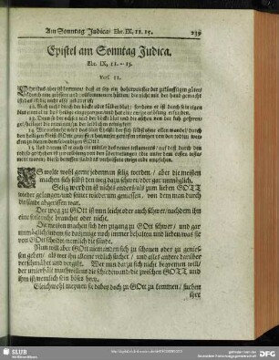 Epistel am Sonntag Judica. Ebr. IX. 11. -- 15. Vers. II.
