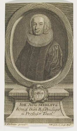 Bildnis des Joh. Aug. Seidlitz