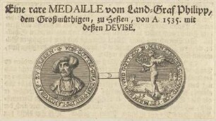 Bildnis von Land=Graf Philipp dem Großmüthigen zu Heßen
