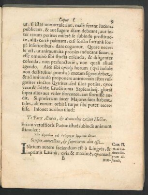 Cap. II. Modi Latinam linguam discendi.