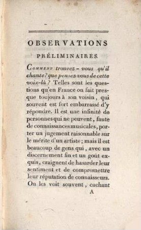 Théorie de la Musique Vocale