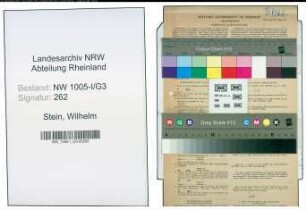 Entnazifizierung Wilhelm Stein , geb. 27.05.1894 (Arbeiter)