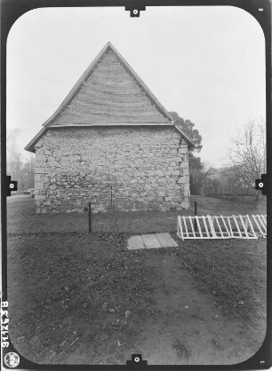 Ellrich. Hospitalkirche St. Spiritus (13. Jh.). Ansicht von Westen