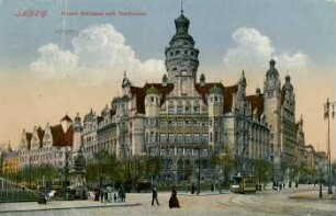 Leipzig: Neues Rathaus mit Stadthaus