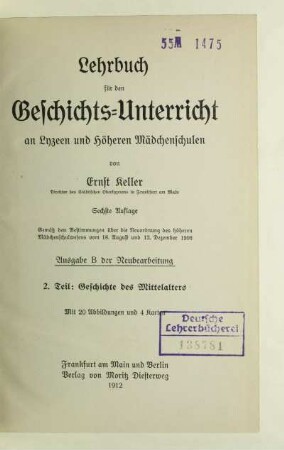 Teil 2: Geschichte des Mittelalters
