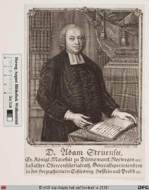Bildnis Adam Struensee