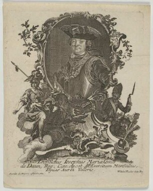 Bildnis des Leopoldus Iosephus Maria de Daun