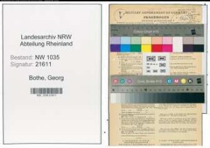 Entnazifizierung Georg Bothe , geb. 11.05.1903 (Angestellter)