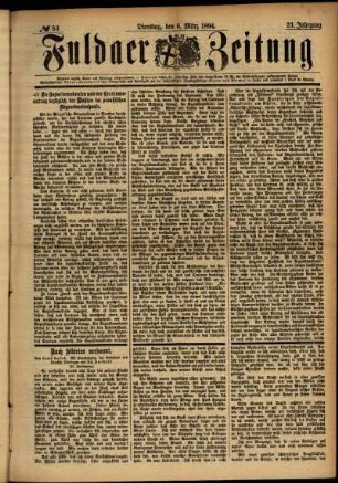 Ausgabe vom Dienstag, den 06. März 1894.