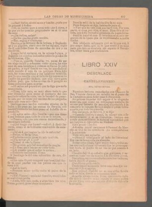 Capítulo primero : Una imprudencia