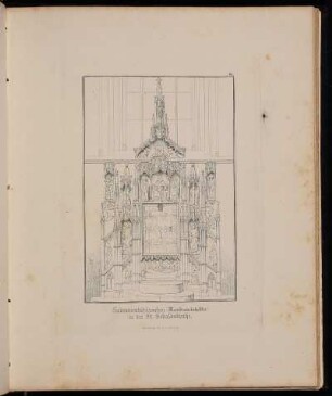 92. Sakramentshäuschen (Monstranzbehälter) in der St. Sebaldskirche. - Sankt Sebald, Nürnberg, Sakramentshäuschen