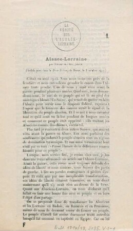 1: Alsace-Lorraine