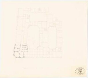 Altes Berliner Rathaus Umbau: Grundriss 1.OG