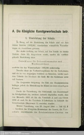 A. Kunstgewerbeschule