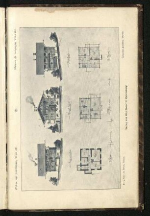 Tafel 51: Châlet Brunner in Küsnacht am Zürichsee