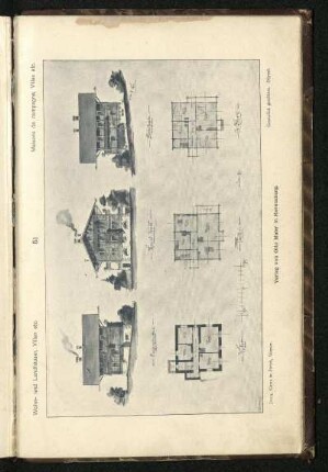 Tafel 51: Châlet Brunner in Küsnacht am Zürichsee