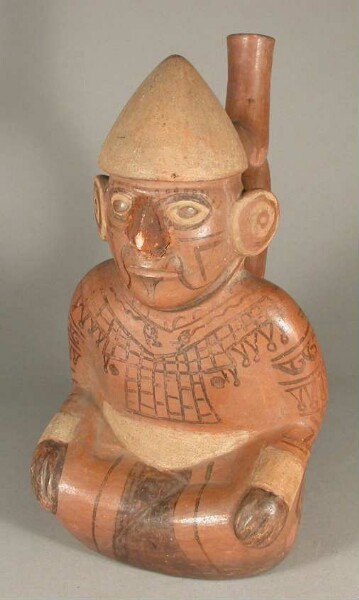 Sitzende anthropomorphe Figur