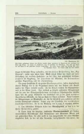Panorama des Starnberger Sees (Würmsees)