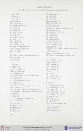 Abbreviaturen