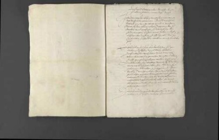 Instruktion Kaiser Karls V. zu den Werbungen des Hans Wilhelm Nothaft bei den Bischöfen Wiegand von Bamberg und Melchior von Würzburg bezüglich des mit Markgraf Albrecht II. Alcibiades von Brandenburg-Kulmbach aufgesetzten Vertrags.