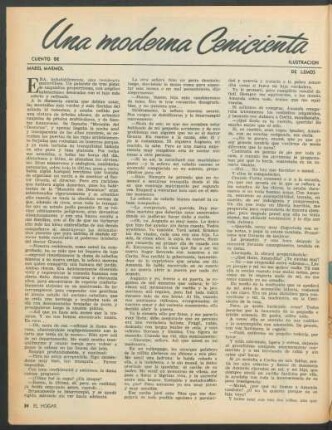 Una moderna cenicienta : (cuento)