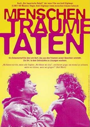 Menschen, Träume, Taten