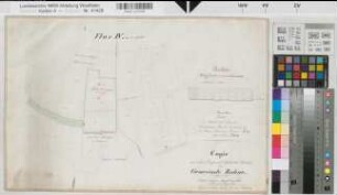 Ruhne (Ense) (Sieveringen (Ense), Hudebefreiung Ruhne, Brouillonkarte