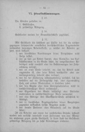 VI. Strafbestimmungen.