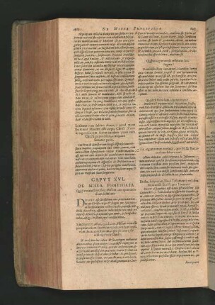 CAPUT XVI. DE MISSA PONTIFICIA
