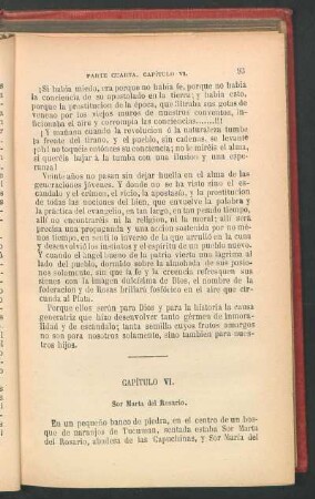 Capítulo VI. - Sor Marta del Rosario.