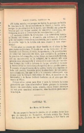 Capítulo VI. - Sor Marta del Rosario.