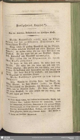 Funfzehntes Capitel. Von der chemischen Beschaffenheit der thierischen Stoffe
