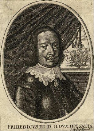 Bildnis von Friedrich III. (1597-1659) Herzog von Schleswig-Holstein-Gottorp