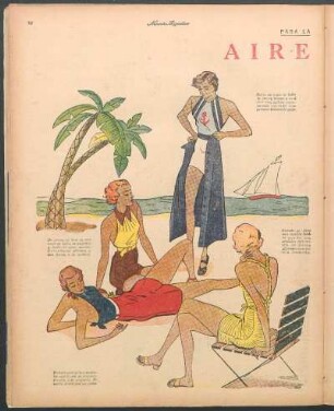 Aire y sol [Dibujos] : Para la mujer