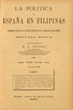 Núm. 180. 28 Febrero 1898