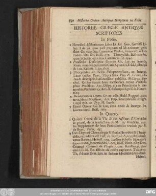 [XXXI.] Historiae Graecae Antiquae Scriptores