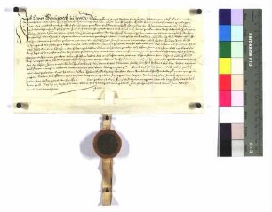 Claus Weinschenk zu Neuler erhält von Schenk Christof 1/2 Jauchert Acker auf dem Bühl, 1/2 Jauchert Acker bei der Saherwiesen und 2 M auf dem Klingenberg.