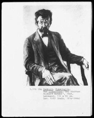 Der Dichter Richard Dehmel