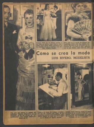 Cómo se crea la moda cinematográfica - Luis Rivero, modelista de las estrellas