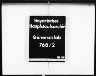 Militärische Rekognoszierung der Umgegend von Ingolstadt