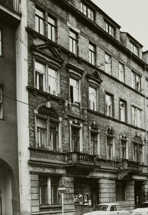 Dresden-Neustadt, Louisenstraße 12. Wohnhaus (um 1890). Straßenansicht