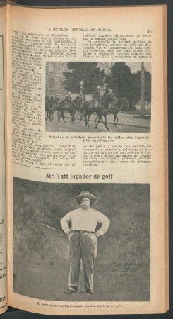 Mr. Taft, jugador de golf - [Retrato]