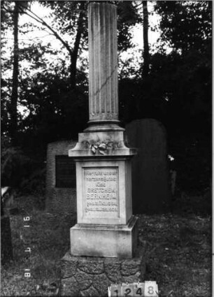 Grabstein 1248 [Hahn S. 236 Grab-Nr. 1864]