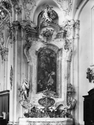 Birnau, AM Bodensee, Wallfahrtskirche 1746-1750, Bernharsaltar
