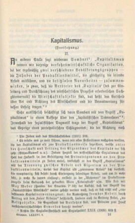 273-286 Kapitalismus : Fortsetzung