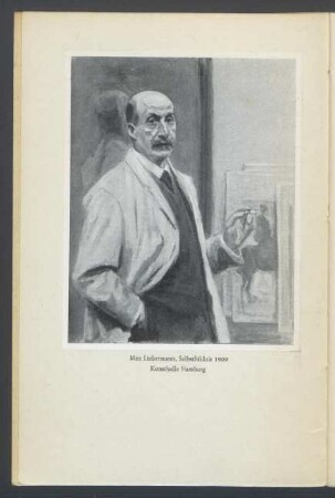 Max Liebermann, Selbstbildnis 1909