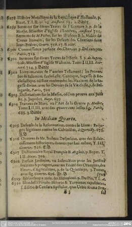 In Median Quarto
