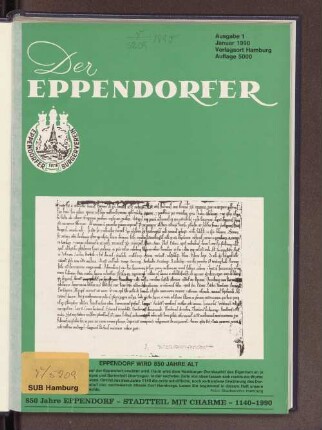1990: Der Eppendorfer : Neues &amp; Interessantes aus dem Stadtteil mit Charme
