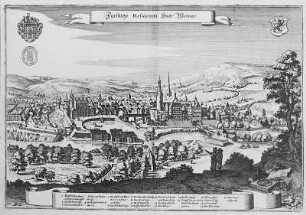 Ansicht von Weimar